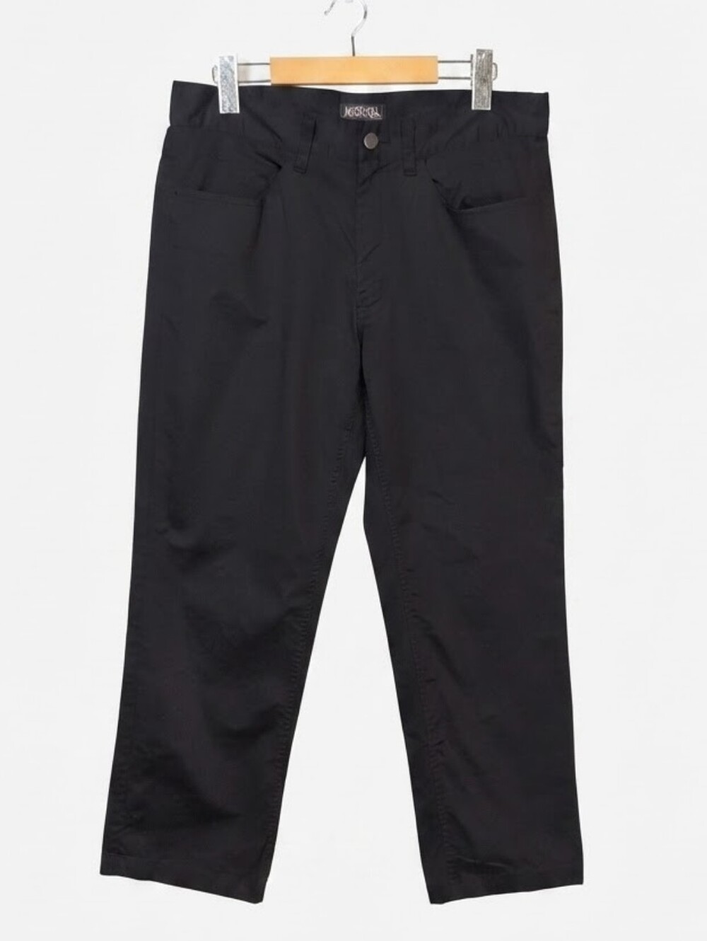 Michael Michael Kors Mens Black Casual Pants Size 32 Professionally Hemmed Short